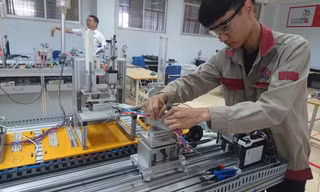 Số liệu của Tổng cục Thống kê cho thấy, trong tổng số lao động đang làm việc trong nền kinh tế, có khoảng 12,4 triệu lao động giản đơn (chiếm 20% tổng số lao động); lao động có kỹ năng trong lĩnh vực nông - lâm - ngư nghiệp 9,2 triệu người (chiếm 14,9%); công nhân kỹ thuật vận hành máy và thợ lắp ráp 7,7 triệu người (chiếm 12,4%); lao động thủ công 7,5 triệu người; lao động chuyên môn bậc trung 1,8 triệu người (chiếm 2,9%) Đồ họa: Quốc Anh, Ảnh: Phạm Thanh