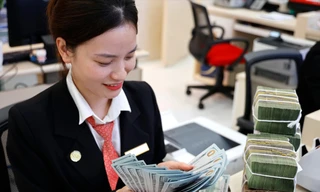 Tỷ giá USD ngân hàng lập đỉnh mới lên trên 25.400 đồng/USD Ảnh: Như Ý