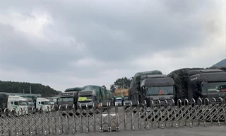Trên 600 ô tô chở nông sản ùn tắc tại cửa khẩu Chi Ma, Lạng Sơn 
