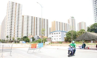 Khu căn hộ từng làm bệnh viện dã chiến tại Thủ Thiêm sẽ được bán đấu giá ảnh: Vân Sơn