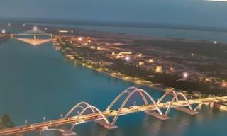 Phối cảnh cầu Nhật Lệ 3 vừa mới khởi công