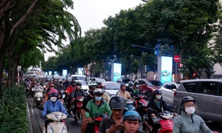 Khu vực đường Trường Sơn (cửa ngõ sân bay Tân Sơn Nhất) Ảnh: H.H 