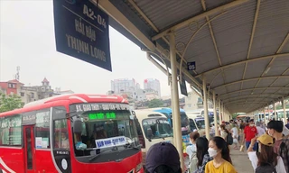 Giá nhiên liệu đã giảm sâu nhưng cước phí vận tải vẫn đứng yên Ảnh: Trọng Đảng 