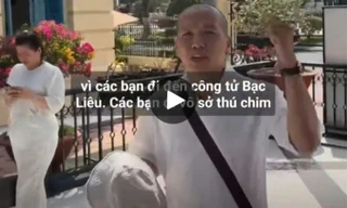 Bất ngờ về người quay clip chê 'nhà công tử Bạc Liêu không hấp dẫn bằng sở thú'