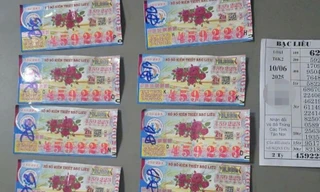 10 vé số độc đắc 'nổ' 20 tỷ đồng ở Bạc Liêu