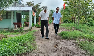 Người dân hiến hàng trăm mét đất để làm đường vào Khu di tích Bác Ba Phi