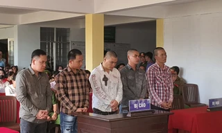 Tuyên án nhóm bị cáo 'cướp túi khô mực' trên biển