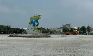 Quảng trường có biểu tượng con tôm 22 tỷ ở Cà Mau tăng vốn thêm 43 tỷ đồng