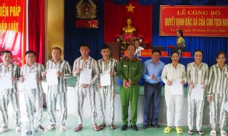 Cấp thẻ căn cước cho phạm nhân được đặc xá