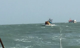 Tìm thấy thi thể thuyền trưởng mất tích trên biển Cà Mau