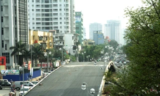 Cầu vượt thép dành cho cả xe nặng ba tấn