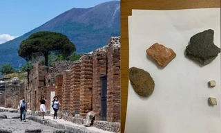 Thấy mình “như trúng lời nguyền”, du khách sợ hãi gửi trả các mảnh tàn tích lấy từ Pompeii