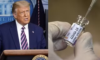 Bất công cho Tổng thống Trump: Ai muốn tiêm vắc-xin cũng được khen, đến lượt ông thì không