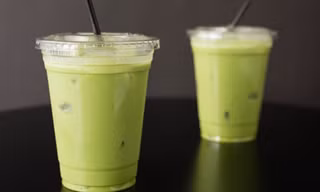 Matcha latte lạnh