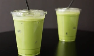 Matcha latte lạnh