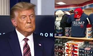 Tổng thống Trump chưa chịu nhượng bộ nhưng cửa hàng quà tặng của Nhà Trắng thì lại khác