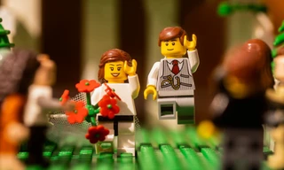 Đám cưới của hai nhân vật Lego