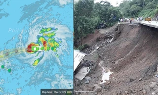 Áp thấp đã mạnh lên thành bão Goni, nguy cơ thành bão dữ, tiếp tục hướng tới Việt Nam