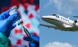 Để chen hàng tiêm vắc xin, cặp đôi tỷ phú đi phi cơ về vùng xa, giả làm người lao động