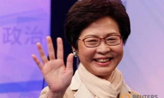 Bà Carrie Lam. (Ảnh: Reuters)