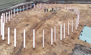 Phát hiện vòng tròn gỗ 'phi thường' ở Đan Mạch