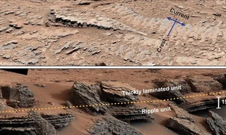 Phát hiện dấu vết của nước lỏng trên sao Hỏa