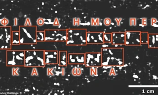 Lần đầu tiên giải mã cuốn sách cuộn tròn bị đốt cháy 