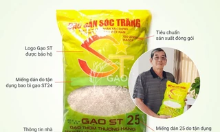 Gạo ngon nhất thế giời đang bị làm giả 