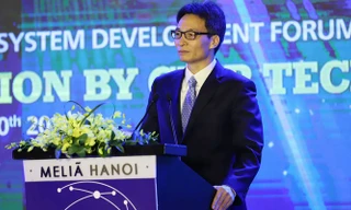 Phó Thủ tướng Vũ Đức Đam phát biểu tại diễn đàn