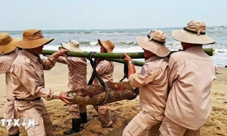 Phát hiện quả bom nặng 230kg nằm gần khu dân cư ở Quảng Bình