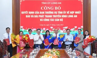 Công bố quyết định của Ban Bí thư về công tác cán bộ tại Long An
