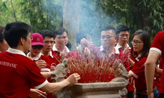 Hành trình về nguồn của đoàn viên Agribank