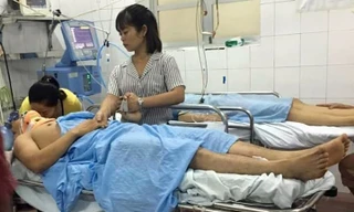 Bệnh nhân trong vụ tai nạn đang được điều trị.