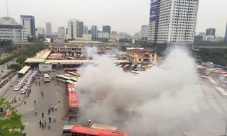 Hiện trường vụ việc. Ảnh: Otofun.