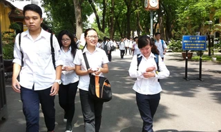 Học sinh dự thi tốt nghiệp THPT năm 2014. Ảnh minh họa: Đỗ Hợp