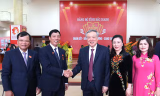 Ông Nguyễn Hòa Bình, Bí thư Trung ương Đảng, Chánh án Tòa án nhân dân Tối cao. Ảnh Như Ý