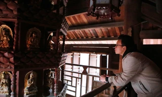 Cửu phẩm liên hoa ở chùa Bút Tháp