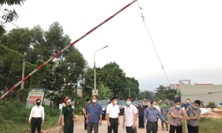 Cơ quan chức năng dỡ các điểm chốt phong tỏa ở xã Yên Định