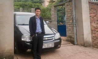 Anh Nguyễn Mạnh Hùng với chuyến xe 0 đồng