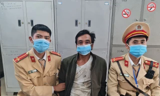 Anh Cường tại cơ quan công an