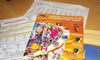 Mập mờ 'mác' trường quốc tế