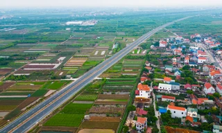 Cận cảnh tuyến đường liên tỉnh Hà Nội - Hưng Yên gần 3.000 tỷ sắp hoàn thành