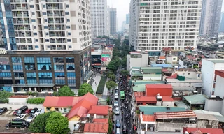 Cận cảnh hiện trạng đường Nguyễn Tuân sắp được mở rộng lên 21m để giảm ùn tắc