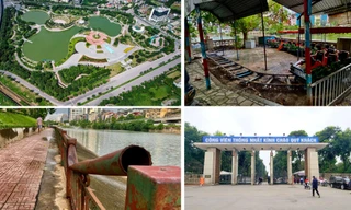 Hiện trạng các công viên chậm tiến độ ở Hà Nội