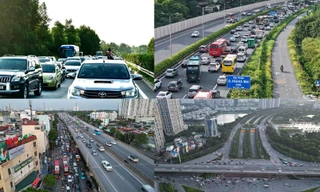 Hà Nội cuối ngày nghỉ: Bên ngoài đường tắc kẹt, nội đô thoáng lạ thường