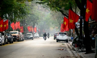 Phố phường Hà Nội yên bình ngày đầu năm mới 2024