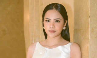 Vẻ đẹp cuốn hút của cô Hoa khôi thời trang dự thi Hoa Hậu Hoàn Vũ 2021