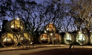 Khách sạn trong… ống cống