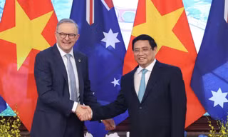 Thủ tướng Phạm Minh Chính chủ trì lễ đón Thủ tướng Úc Anthony Albanese
