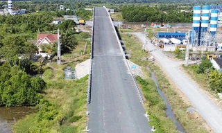 Sắp khánh thành 2 dự án giao thông quan trọng ở Cà Mau